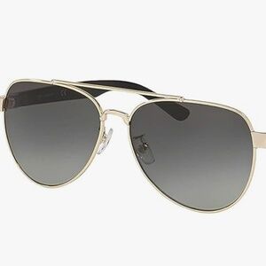 Tory Burch TY6070 Sunglasses 327111-57 -, Lt Grey Gradient TY6070-327111-57